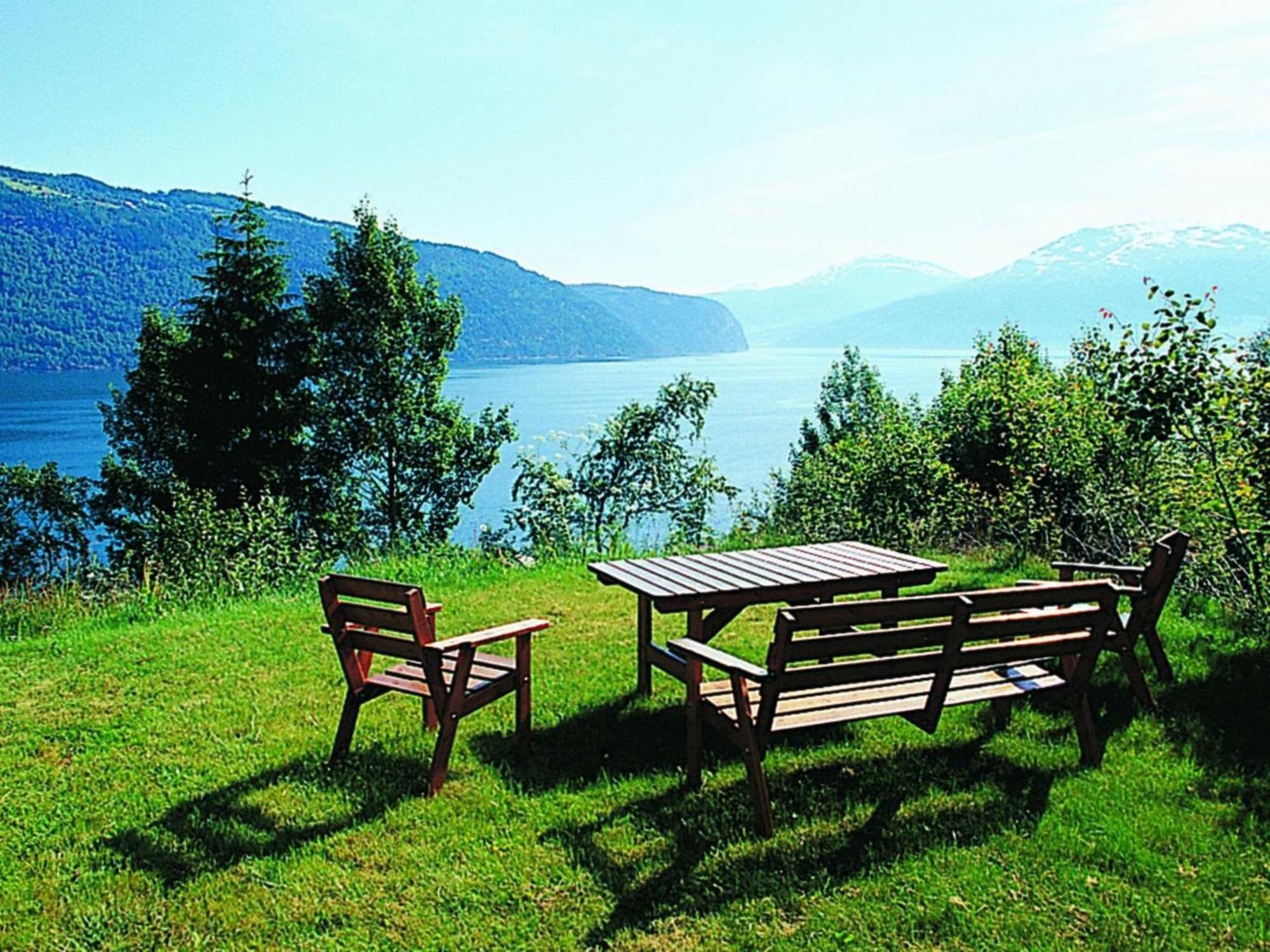 Three-Bedroom Holiday Home In Utvik 1 Reed Chambre photo